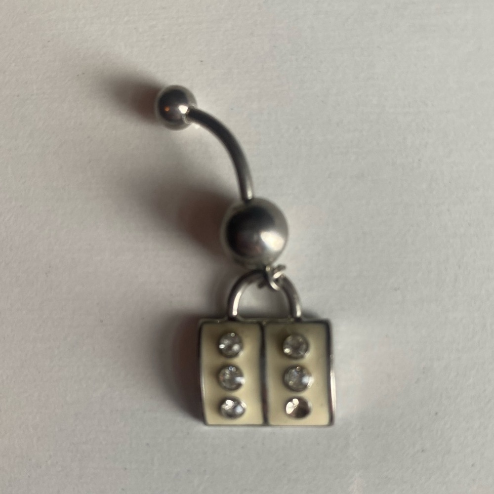 NEW Bag navel jewelry piece